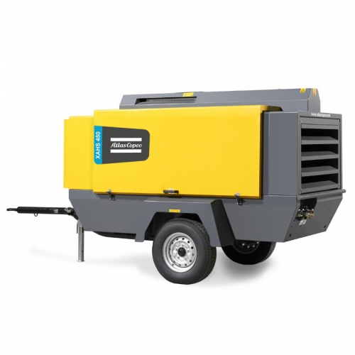 Дизельный компрессор Atlas Copco XAHS 450 на шасси