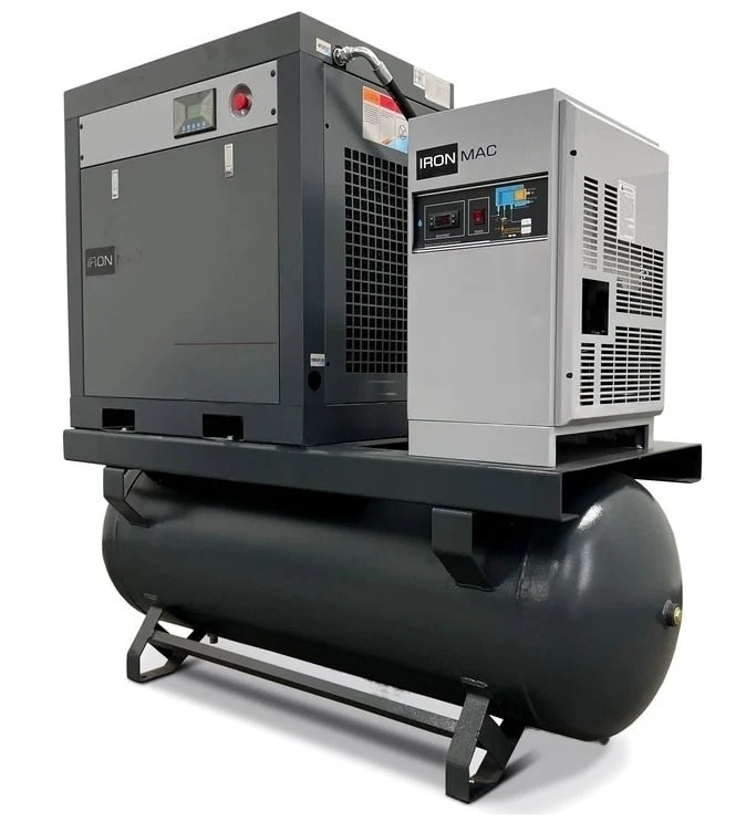 Винтовой компрессор IRONMAC IC 20/8 C VSD DF 500L (IP 54)