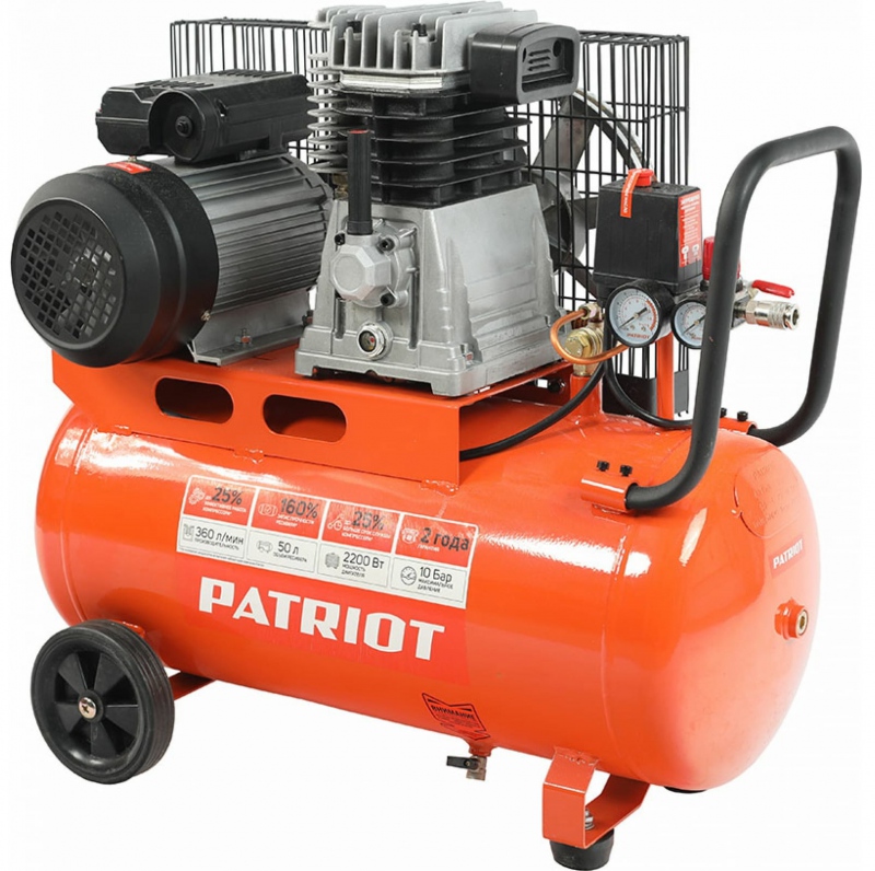 Поршневой компрессор Patriot PTR 50-360I