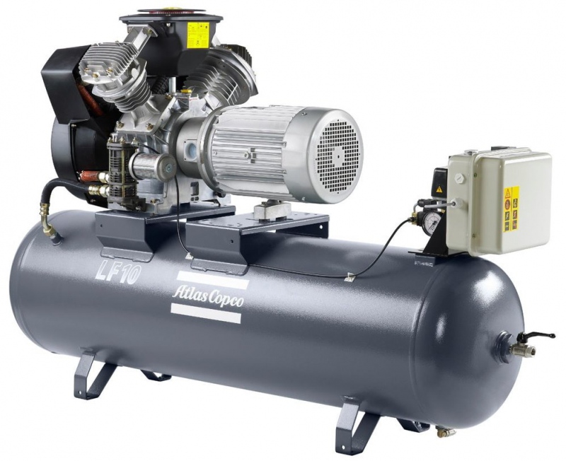Поршневой компрессор Atlas Copco LT2-15 (3ph) Receiver Mounted Unsilenced