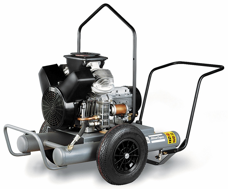 Поршневой компрессор Atlas Copco LT2-20 (3ph) Trolley