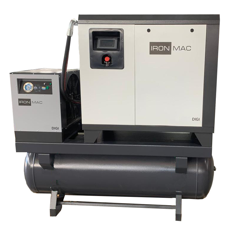Винтовой компрессор IRONMAC IC 30/8 DIGI WiFi DF 500L