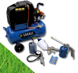 Набор Garage HOME KIT + безмасляный компрессор Garage PK 24.EWD210 / 1.5
