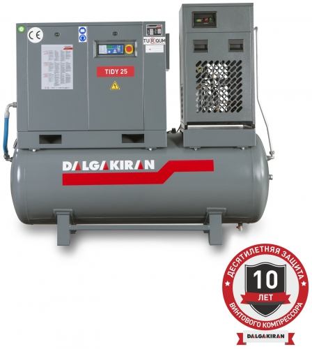 Винтовой компрессор Dalgakiran Tidy 30-14,5 900D
